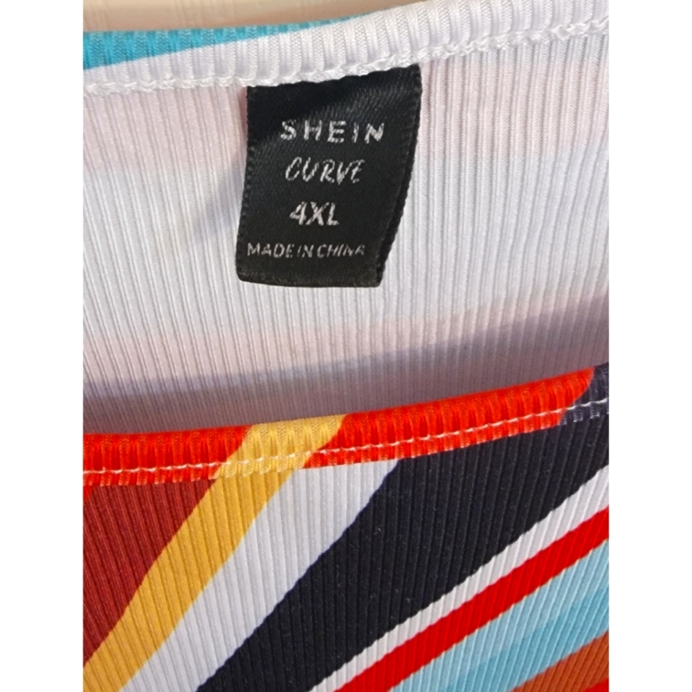 Shein Patterned Blouse - Picture 5 of 7